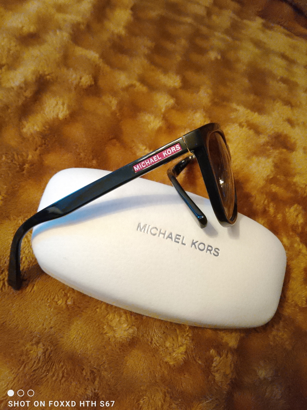 Michael Kors Black Sunglasses with Brown Lenses